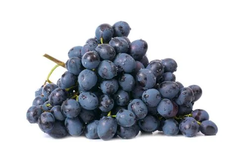 Bunch of red grapes Stock Photos