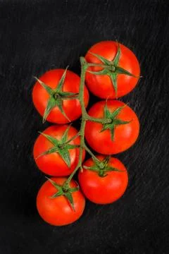 Bunch of red tomatoe Stock Photos