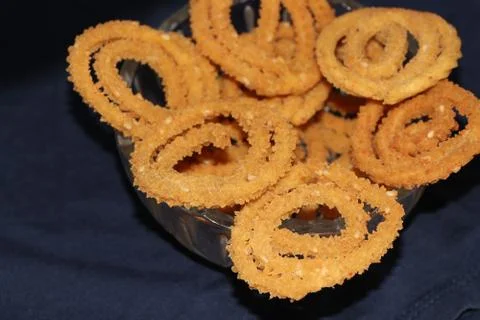 Bunch of ring put in a bowl Stock Photos