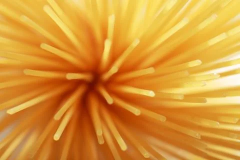 Bunch of spaghetti pasta Foto stock