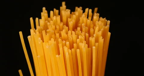 Bunch of spaghetti in rotation 库存影片 162609614