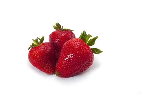 Bunch of Strawberries Stock Photos