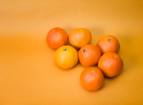 Bunch Of Tangerines 写真素材