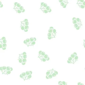 Bunch tomato glyph seamless pattern Illustrazione stock