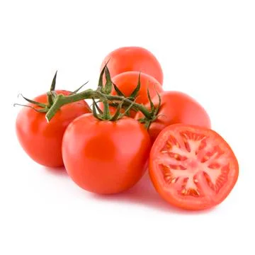 Bunch of tomatoes Stock Photos