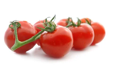 Bunch of tomatoes Stock Photos