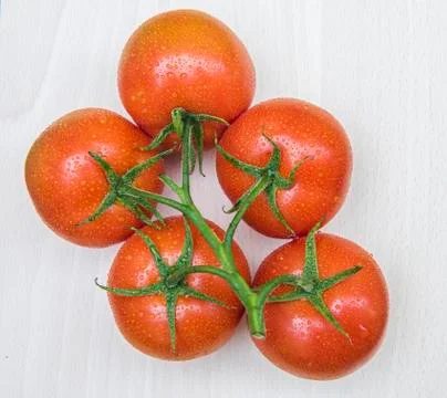 Bunch Tomatoes Stock Photos