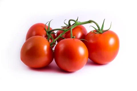 A bunch of tomatoes Stock Photos