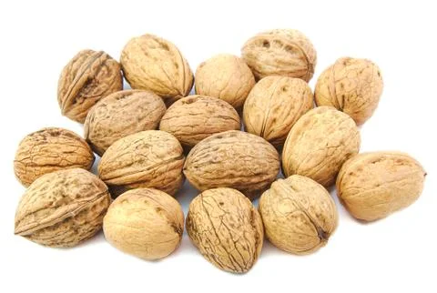 Bunch of walnuts Foto stock
