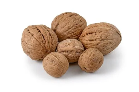 A bunch of walnuts Stock Photos
