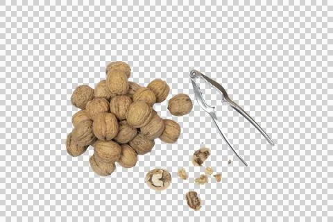 A bunch of walnuts Stock Photos