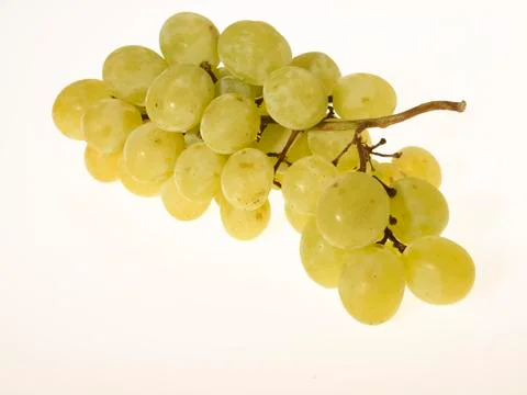Bunch of white grapes Foto stock
