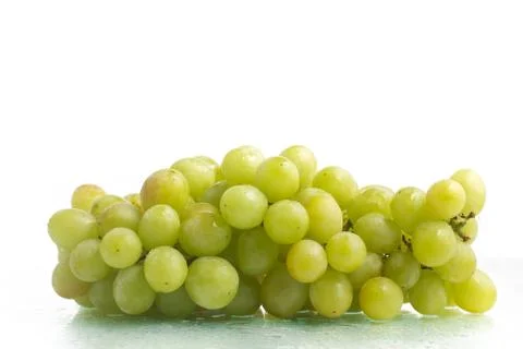 Bunch of White Grapes 스톡 사진