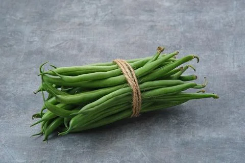 Buncis or Fresh raw string bean Foto stock