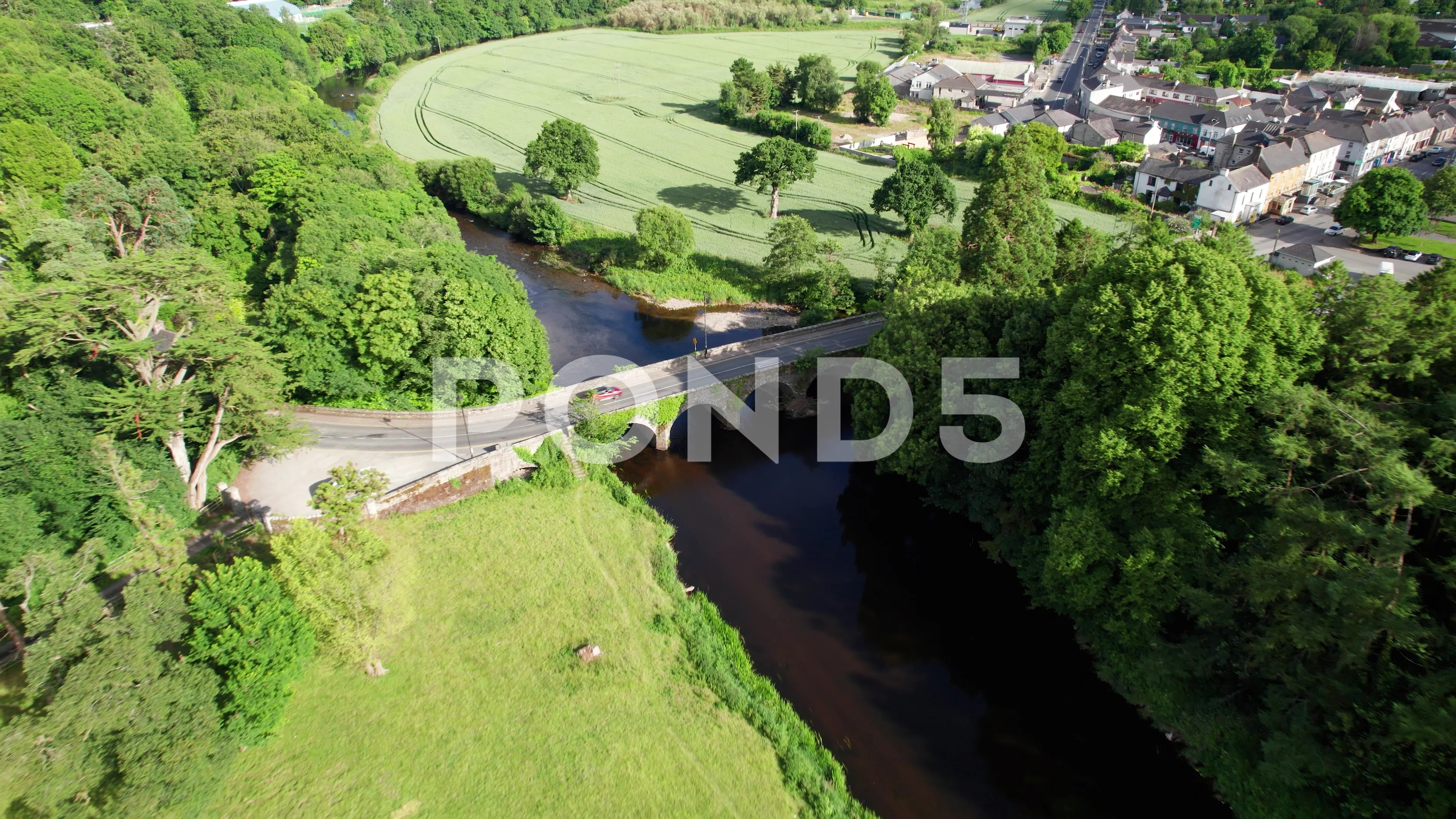 Bunclody - County Wexford / Carlow - Cinematic Aerial Drone Footage -  Ireland