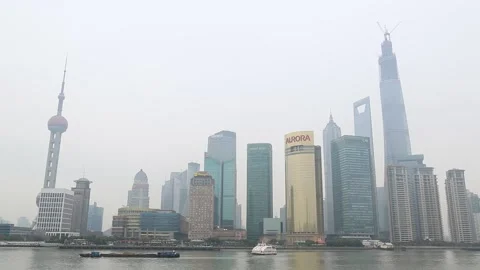 The Bund in Shanghai 動画素材 203510480