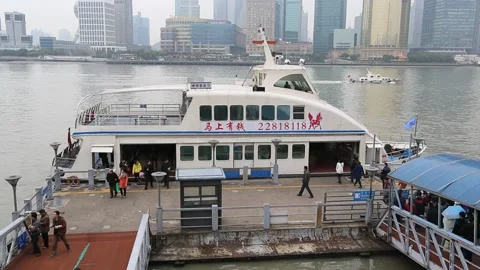 The Bund in Shanghai Stock Footage 203511685