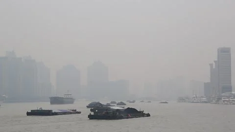 The Bund in Shanghai Stock Footage 203513289