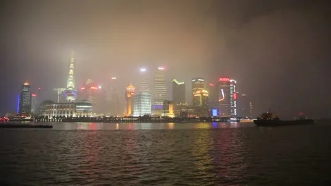The Bund in Shanghai Stock Footage 203519046