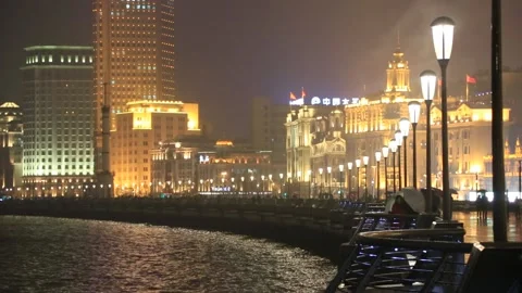 The Bund in Shanghai Stock Footage 203520022