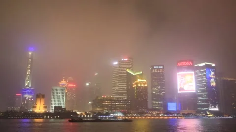 The Bund in Shanghai Stock Footage 203520852