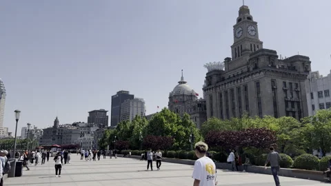 The Bund Shanghai Stock Footage 240743807