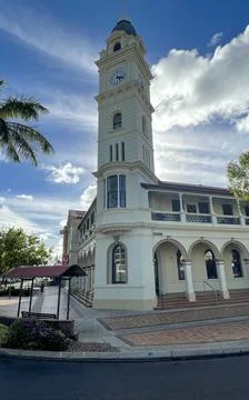 Bundaberg Post Office Tower Stock Photos