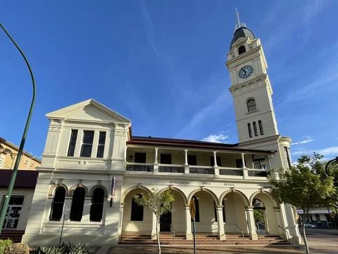 Bundaberg Post Office Tower Stock Photos