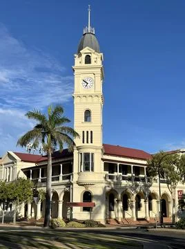 Bundaberg Post Office Tower Stock Photos