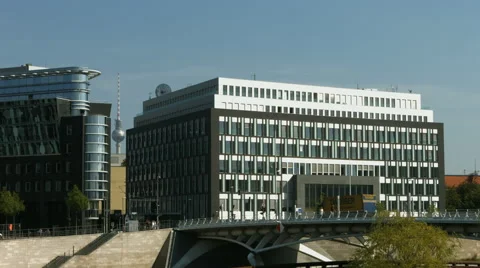 Bundespressekonferenz, Berlin, Germany Video stock 45274635