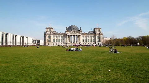 Bundestag in berlin 스톡 동영상 36846039