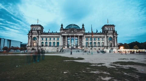 Bundestag at Berlin Video stock 63823857
