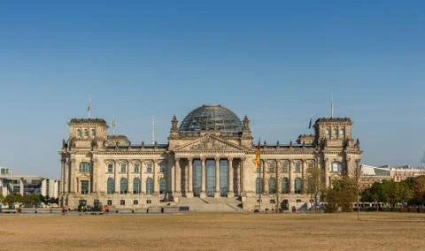 The Bundestag in Berlin Stock Photos