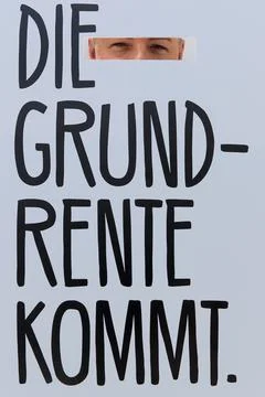 Bundestag has adopted the basic pension, Berlin, Germany - 02 Jul 2020 Foto stock