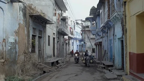 Bundi traffic Stock Footage 112024121