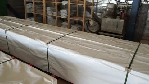 Bundle with boards Stock Footage 145427890