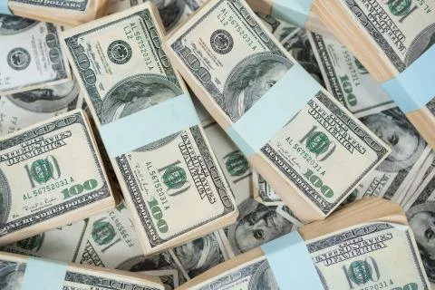 Bundle of currency note Foto stock