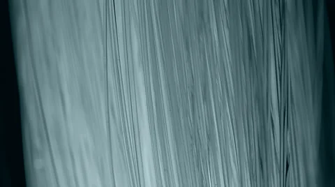 Bundle of Fiber Optic Strands - Blue Tint Stock-Footage 50516642