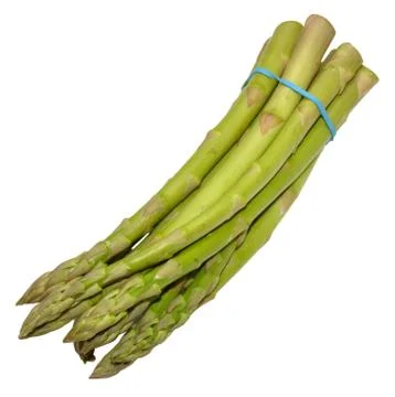 Bundle Of Green Asparagus Stock Photos