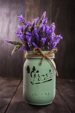 Bundle of lavender flowers Stock-Fotos