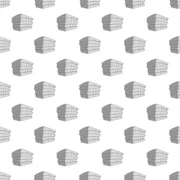 Bundle of money seamless pattern Stock Illustration
