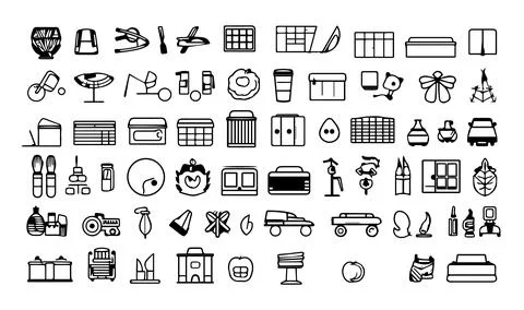 Bundle of school supplies icons vector illustration designicon set line style. Stock Illustration