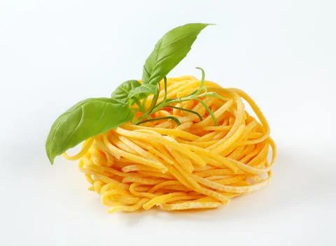 Bundle of spaghetti pasta Stock Photos