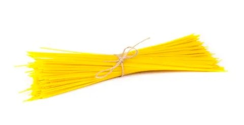 Bundle of spaghetti Stock Photos