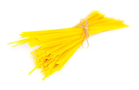 Bundle of spaghetti Stock Photos