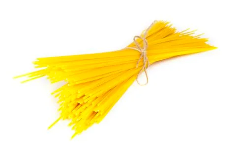 Bundle of spaghetti Stock Photos