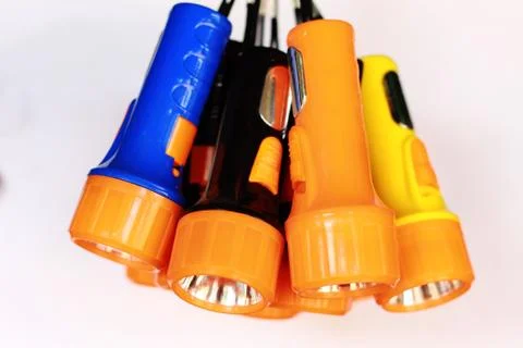 Bundle of torch light Stock Photos