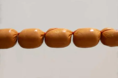 A bundle of wieners. Stock Photos