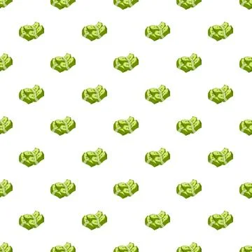 Bundles of cash forming a seamless pattern 스톡 일러스트