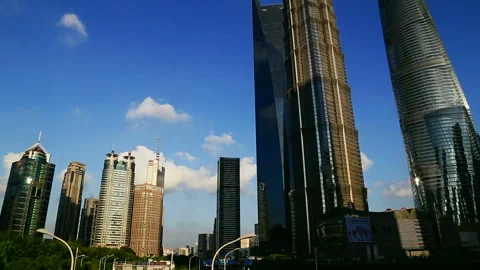 The Bund,Skyskraper,shanghai Stock Footage 104685905